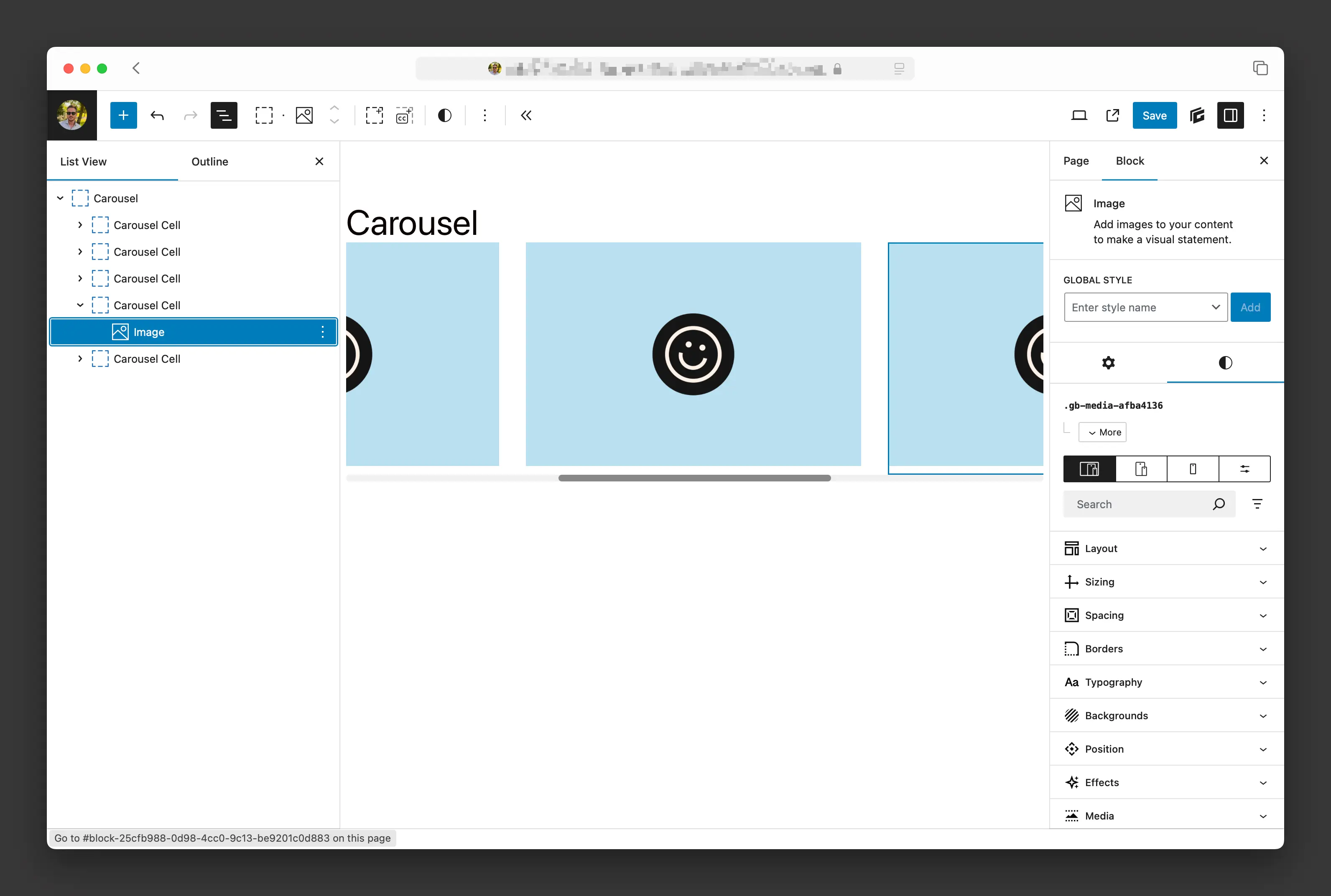 Generateblocks Carousel Block Editor Improvement